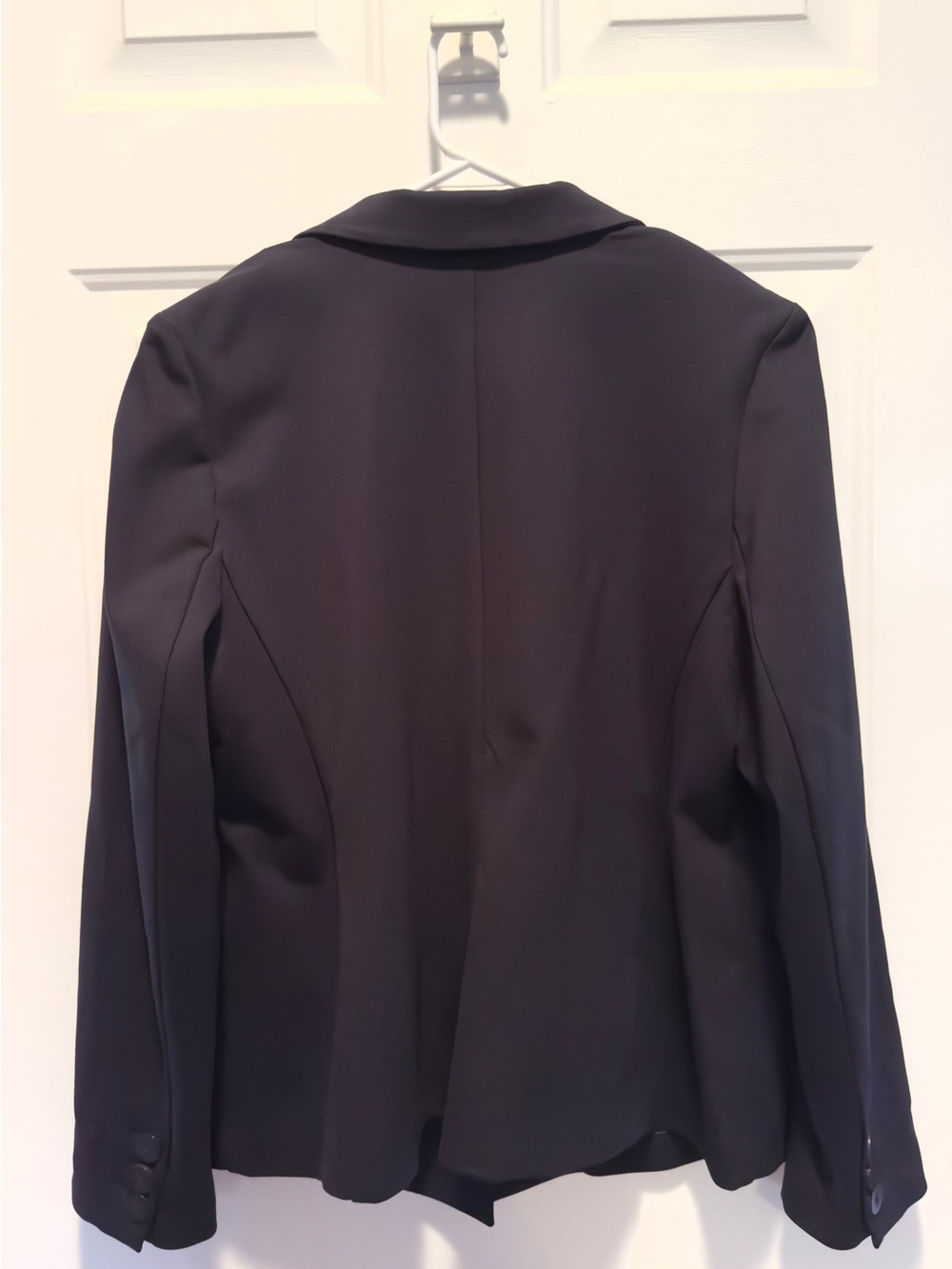 Lane Bryant Black Women's Ponte Tailored Blazer Jacket 18 - Picture 2 of 4